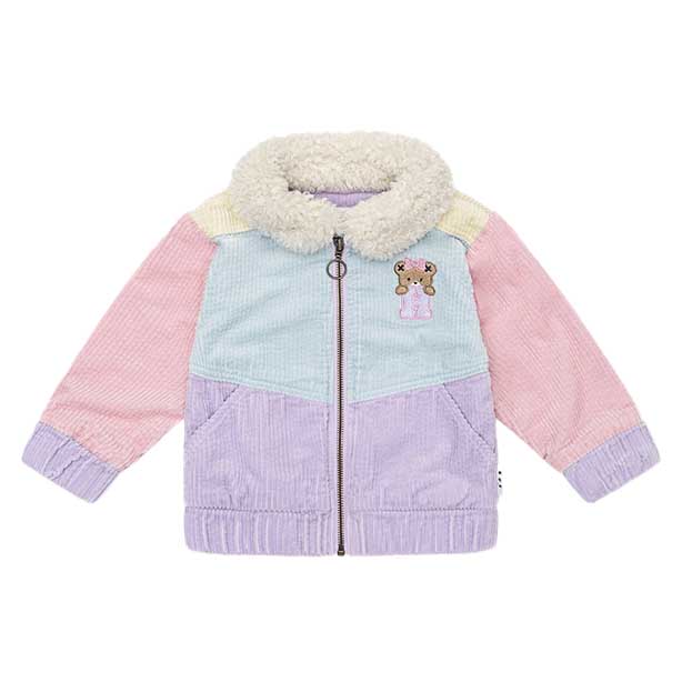 Huxbaby Blush Colour Block Cord Jacket 3-5Y